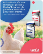 Evaluación del efecto de la mezcla de Zeotek® y Zeolex® Extra sobre la ganancia de peso en dietas para pollo de engorda