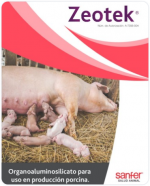 Zeotek®: Organoaluminosilicato para uso en producción porcina.
