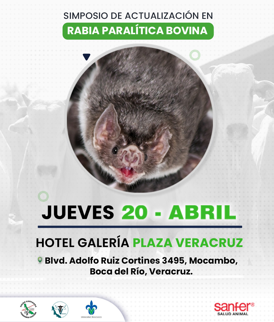 Simposio de actualización en rabia paralítica bovina